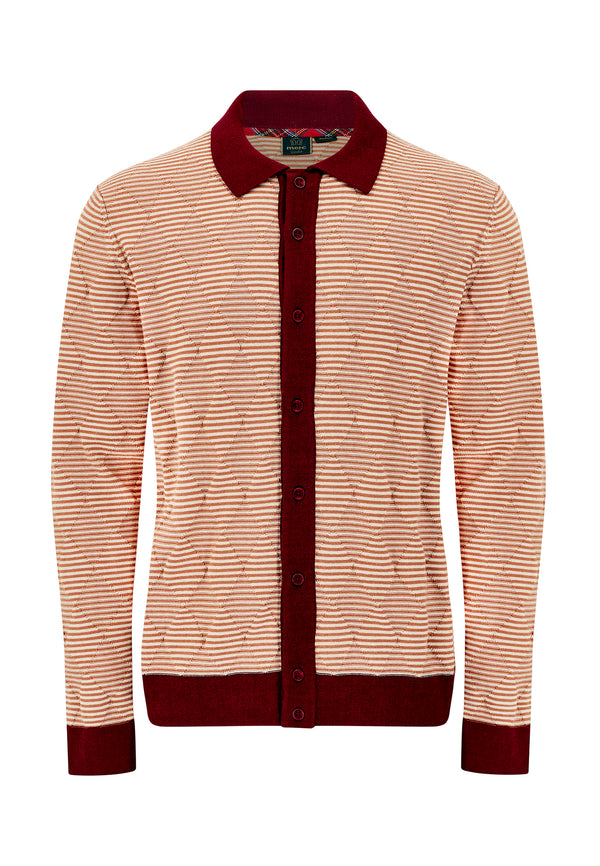 colour_Sunset|Knitted Shirt