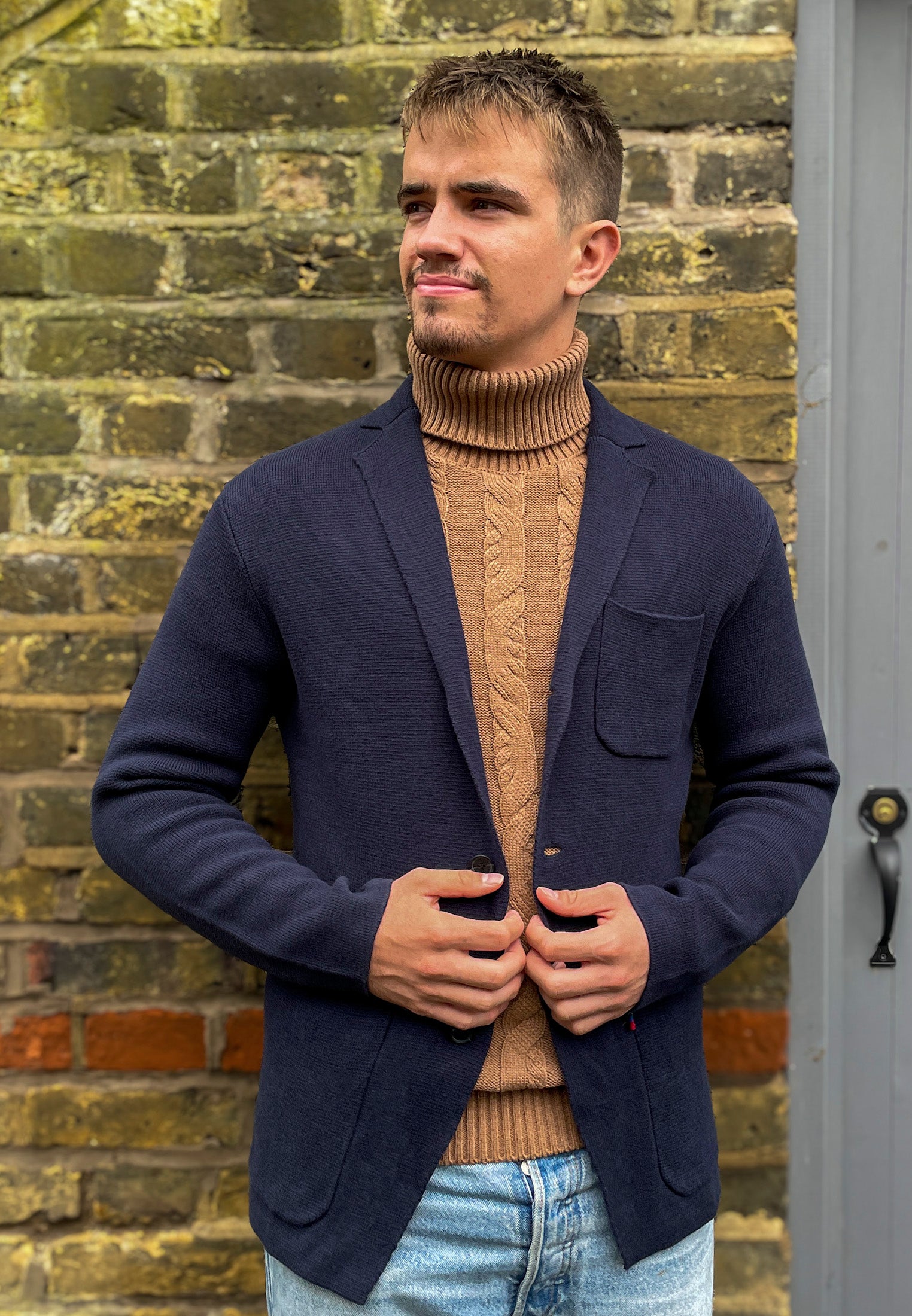 Knitted Blazer