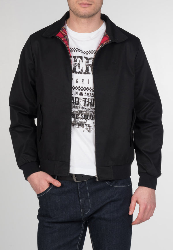 colour_Black|The Harrington Jacket - Merc London