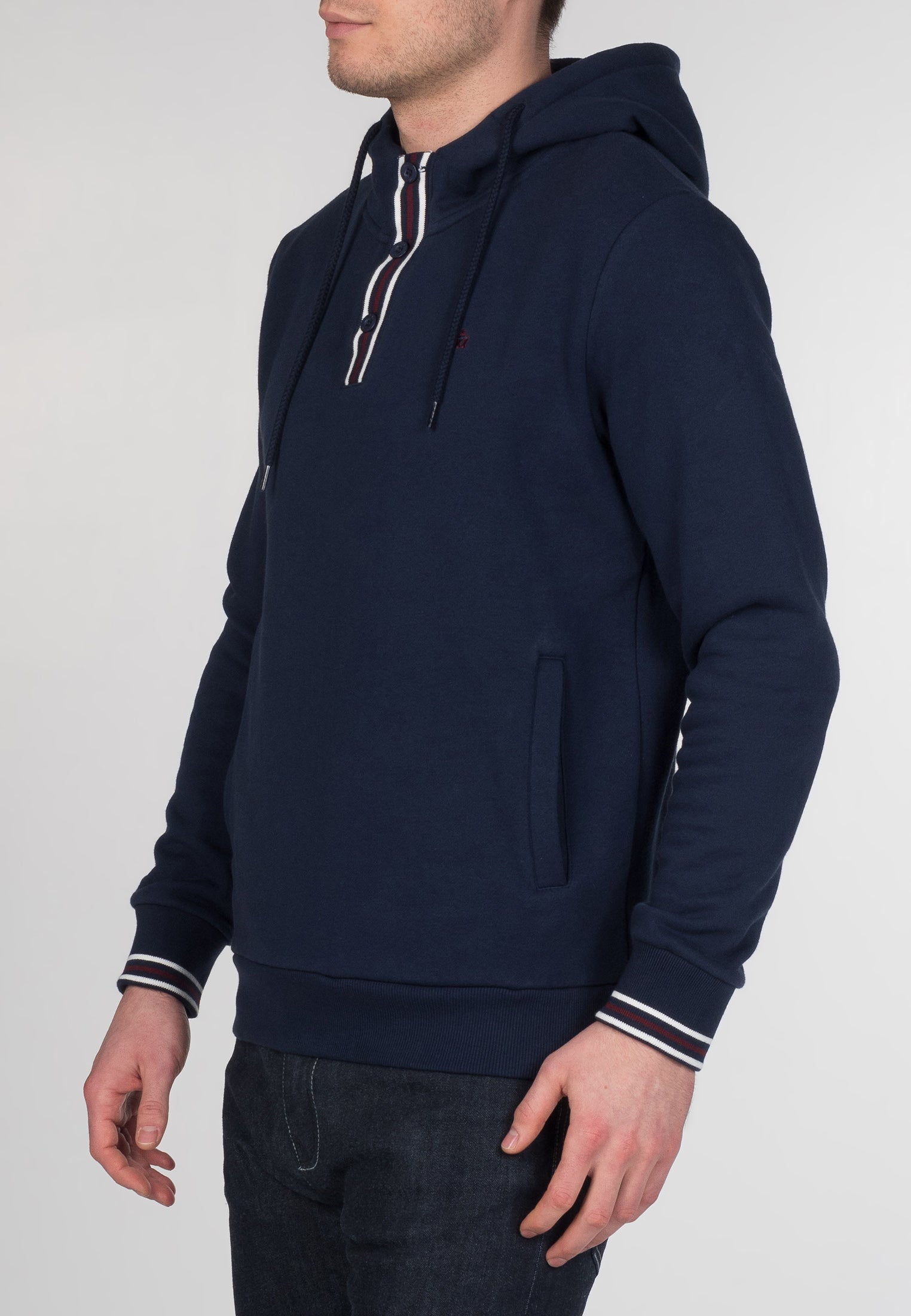 Pancras Tipped Hoodie - Merc London